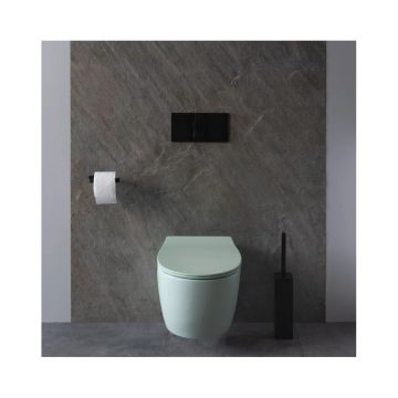 Унитаз подвесной Allen Brau Fantasy 4.11004.MT безободковый, без сиденья, мятный