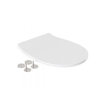 Сиденье для унитаза Allen Brau Fantasy Smartfix, Soft-Close 4.11005.20, белый