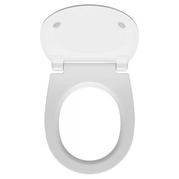 Сиденье для унитаза Allen Brau Fantasy Smartfix, Soft-Close 4.11005.21, белый матовый