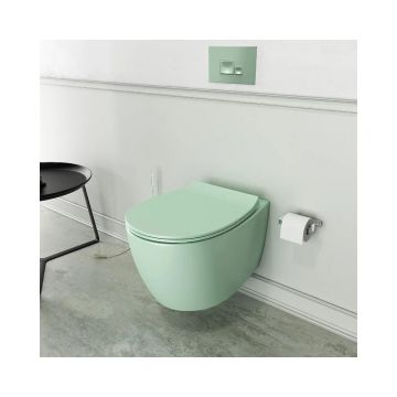 Сиденье для унитаза Allen Brau Fantasy Smartfix, Soft-Close 4.11005.MT, мятный