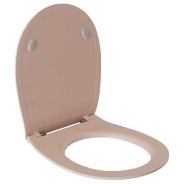 Сиденье для унитаза Allen Brau Fantasy Smartfix, Soft-Close 4.11005.SM, розовый