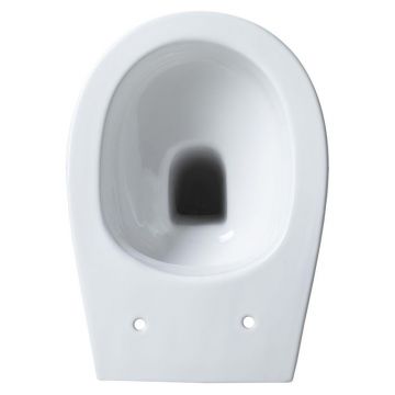 Унитаз приставной Allen Brau Fantasy 4.11007.20 белый глянец