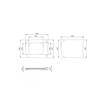 Сиденье для унитаза Allen Brau Infinity 4.21013.20 белый глянец
