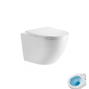 Унитаз подвесной Gid Tornado 49x36x34см, Tr2198TF 62264Y, белый