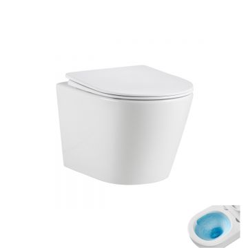 Унитаз подвесной Gid Tornado 49x36x34см, Tr2130TF 62266Y, белый