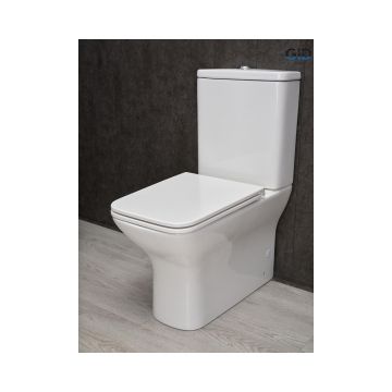 Унитаз напольный Gid Concavo 64.5x37x83см, Tn2125 62245Y, белый