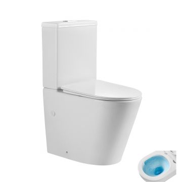 Унитаз напольный Gid Tornado 64x36x83.5см, Tn2189TF 62271Y, белый