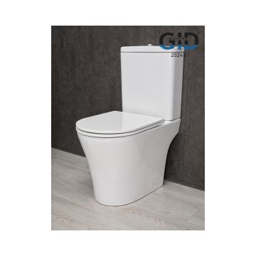 Унитаз напольный Gid Concavo 60.5x36x82.5см, Tn2124 62244Y, белый