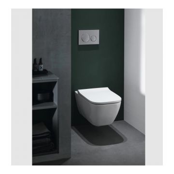 Клавиша смыва Geberit (Гэберит) Sigma 20, двойной смыв, 115.882.KH.1 Хром глянцевый