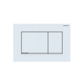 Клавиша смыва Geberit (Гэберит) Sigma 30, двойной смыв, 115.883.JT.1 белый