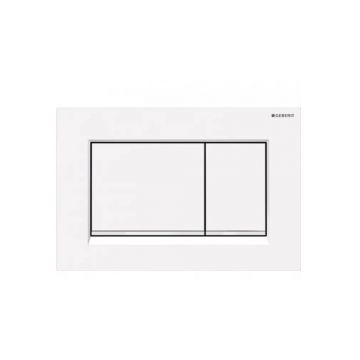 Клавиша смыва Geberit (Гэберит) Sigma 30, двойной смыв, 115.883.01.1 белый