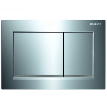 Клавиша смыва Geberit Omega 30, двойной смыв, 115.080.KH.1 Хром