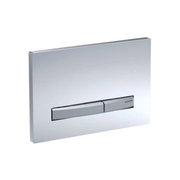 Клавиша смыва Geberit (Гэберит) Sigma 50, двойной смыв, 115.788.21.2 хром