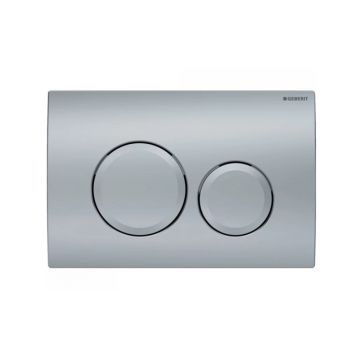 Клавиша смыва Geberit (Гэберит) Delta 20, двойной смыв, 115.127.46.1 хром