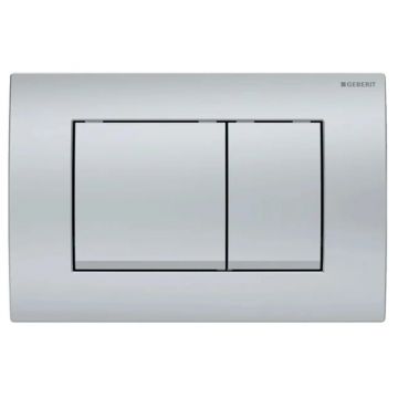 Клавиша смыва Geberit (Гэберит) Delta 30, двойной смыв, 115.137.46.1 хром