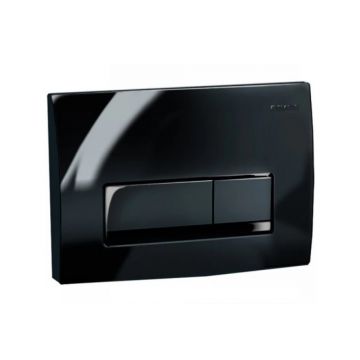 Клавиша смыва Geberit Delta 50, двойной смыв, 115.119.DW.1 черный