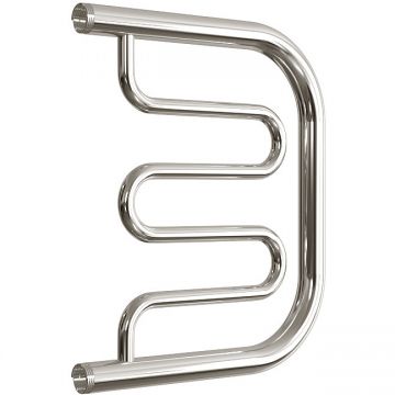 Полотенцесушитель водяной Двин (Dveen) D 50х40 см, без полки, 1х1/2″ К0 полированный хром