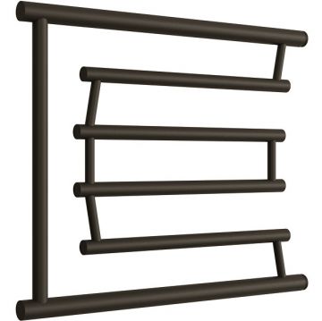 Полотенцесушитель водяной Двин (Dveen) D Pobeda 50х60 см, без полки, 1х3/4/1х1/2″ К0 черный матовый