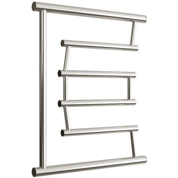 Полотенцесушитель водяной Двин (Dveen) D Pobeda 60х50 см, без полки, 1х3/4/1х1/2″ К0 полированный хром