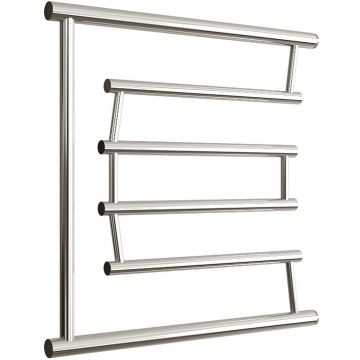 Полотенцесушитель водяной Двин (Dveen) D Pobeda 60х60 см, без полки, 1х3/4/1х1/2″ К0 полированный хром