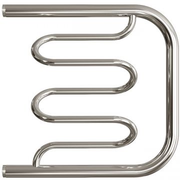 Полотенцесушитель водяной Двин (Dveen) Dw 50х40 см, без полки, 1х1/2″ К0 полированный хром