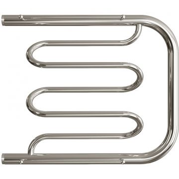 Полотенцесушитель водяной Двин (Dveen) Dw 50х60 см, с полкой, 1х1/2″ К0 полированный хром