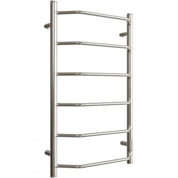 Полотенцесушитель электрический Двин (Dveen) E neo 80х50 см, К диммер полированный хром