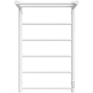 Полотенцесушитель электрический Двин (Dveen) FJ neo 80х50 см, с полкой, К диммер белый