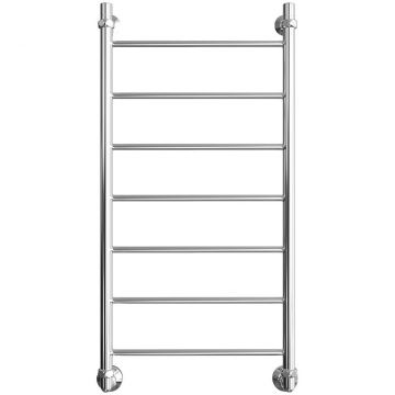 Полотенцесушитель водяной Двин (Dveen) J 100х50 см, без полки, 1х1/2″ К1 полированный хром