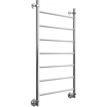 Полотенцесушитель водяной Двин (Dveen) J 100х50 см, без полки, 1х1/2″ К1 полированный хром