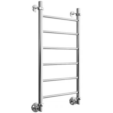 Полотенцесушитель водяной Двин (Dveen) J 80х40 см, без полки, 1х1/2″ К1 полированный хром