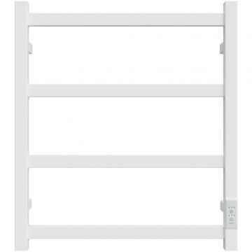 Полотенцесушитель электрический Двин (Dveen) J plaza neo 60х40 см, без полки, К диммер, квадрат белый