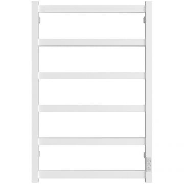 Полотенцесушитель электрический Двин (Dveen) J plaza neo 80х50 см, без полки, К диммер, квадрат белый