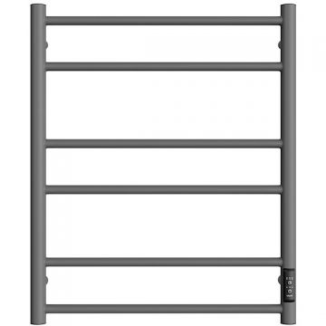 Полотенцесушитель электрический Двин (Dveen) L neo 60х50 см, без полки, К диммер графит