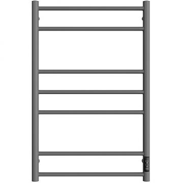 Полотенцесушитель электрический Двин (Dveen) L neo 80х50 см, без полки, К диммер графит