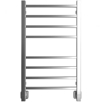 Полотенцесушитель водяной Двин (Dveen) L plaza 80х50 см, без полки, К8 квадрат полированный хром