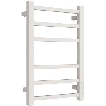 Полотенцесушитель электрический Двин (Dveen) L plaza neo 60х40 см, без полки, К диммер белый