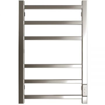 Полотенцесушитель электрический Двин (Dveen) L plaza neo 60х40 см, без полки, К диммер полированный хром