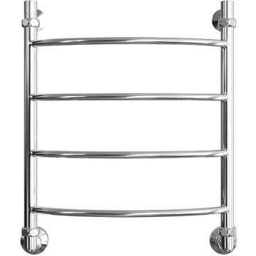 Полотенцесушитель водяной Двин (Dveen) R 60х50 см, без полки, 1х1/2″ К1 полированный хром