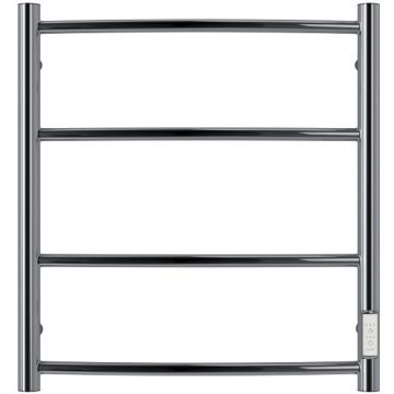 Полотенцесушитель электрический Двин (Dveen) R neo 60х40 см, без полки, К диммер полированный хром