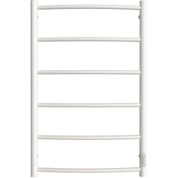Полотенцесушитель электрический Двин (Dveen) R neo 80х40 см, без полки, К диммер белый
