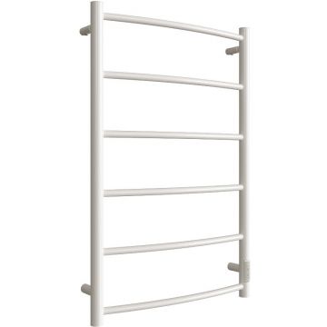 Полотенцесушитель электрический Двин (Dveen) R neo 80х40 см, без полки, К диммер белый