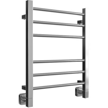 Полотенцесушитель водяной Двин (Dveen) S plaza 60x50 см, без полки, К8 квадрат полированный хром