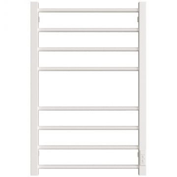 Полотенцесушитель электрический Двин (Dveen) S plaza neo 80x40 см, без полки, К диммер, квадрат белый