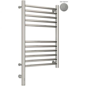 Полотенцесушитель электрический Сунержа (Sunerga) Богема 3.0 прямая 600х400 мм, МЭМ левый RAL (РАЛ) 7004 Сигнальный серый 7004-5804-6040