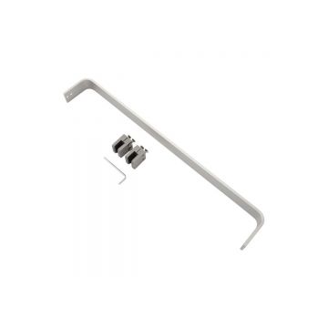 Рейлинг для полотенцесушителя Allen Brau Infinity 8.21007.BA, серебро брашированное