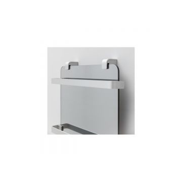 Рейлинг для полотенцесушителя Allen Brau Infinity 8.21007.BA, серебро брашированное