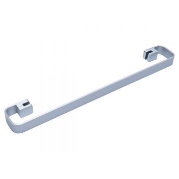 Рейлинг для полотенцесушителя Allen Brau Infinity 8.21007.BA-2, серебро брашированное