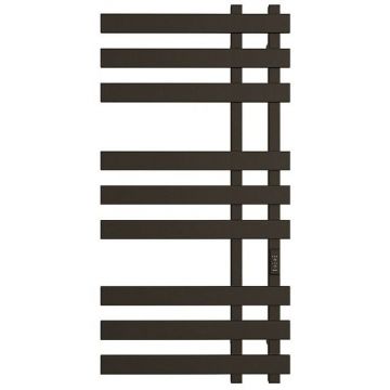 Полотенцесушитель электрический Stout (Стаут) Neosoul Quadro Черный матовый 100х50 см (SHQ-N2QQ-010050)