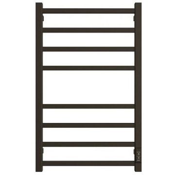 Полотенцесушитель электрический Stout (Стаут) Forte Quadro Черный матовый 80х50 см (SHQ-F2QQ-008050)